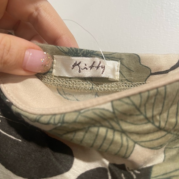 NWT Fiora Strapless Dress with Belt - Small - Picture 6 of 12